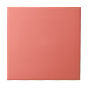 Trend Farbe - Korallenleuchte Dekorative Keramik Fliese