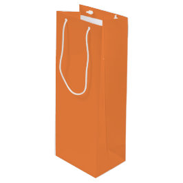 Trend Farbe - Mandarine Wein Geschenktasche Geschenktüte Für Weinflaschen