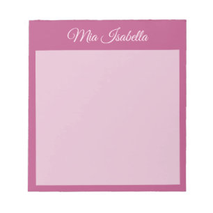 Trend Farbe Rosa Lila Berry Classic Notepad Notizblock