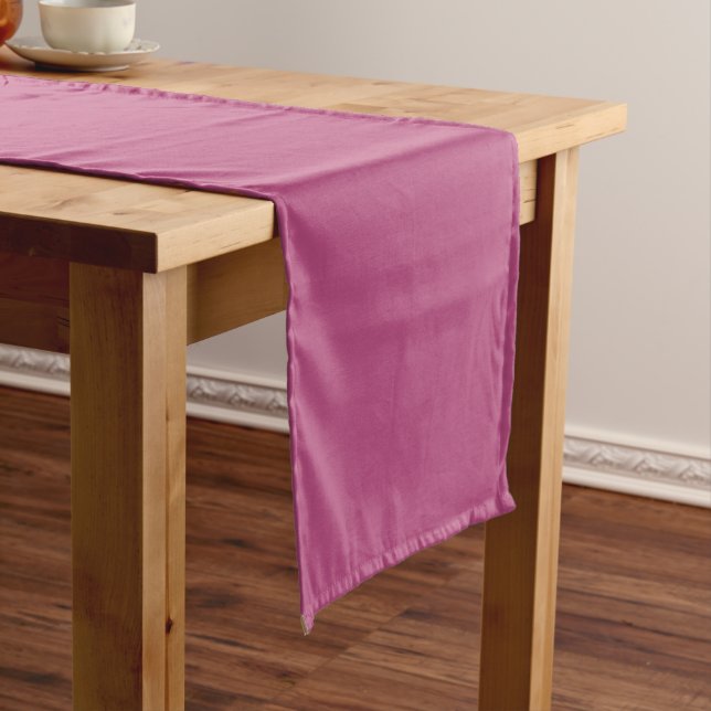Trend Farbe Rosa Lila Berry Kurz Tischläufer (Beispiel)