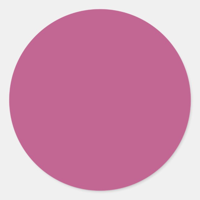 Trend Farbe - Rosa Lila Berry Sticker (Vorderseite)
