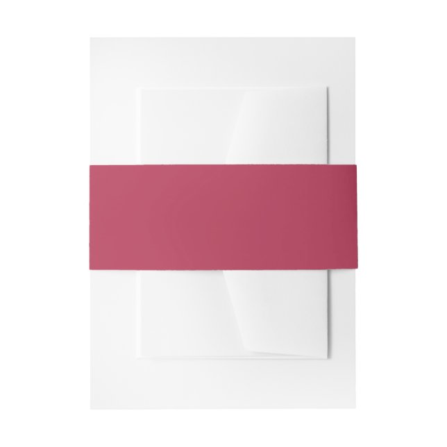 Trend Farbe warm rosa Einladungsbanderole (Vorderseite Beispiel)