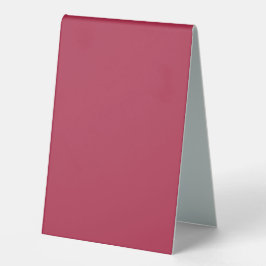 Trend Farbe warm rosa Tischaufsteller