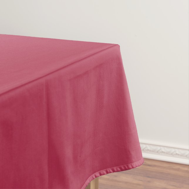 Trend Farbe warm rosa Tischdecke (Beispiel)