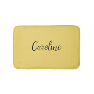 Trend Farbe Weich Gelb Name Badematte