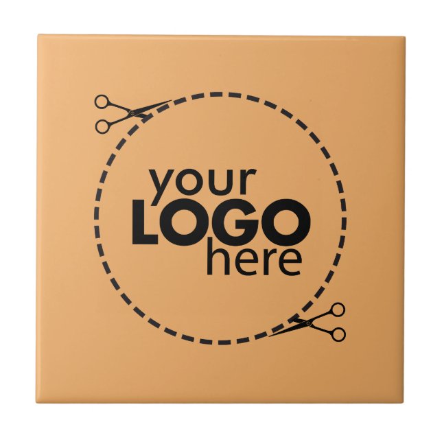 Trend Farbe - Weiche Orange-Keramik Fliese (Vorderseite)