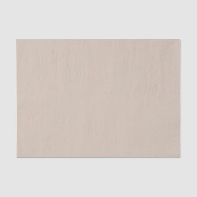 Trend Farbe: Weiches Taupe-Papiertissue Seidenpapier (Vorderseite)