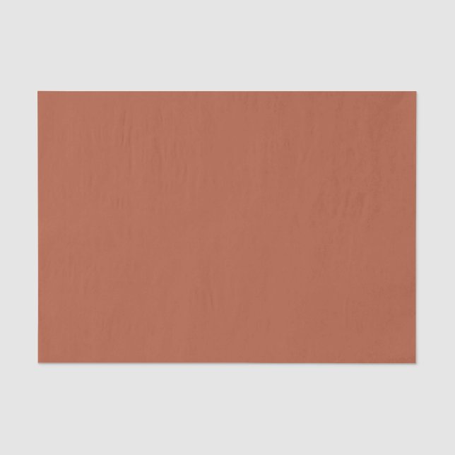 Trend-Farben - Brennkupfer-Farbe - fest Seidenpapier (Vorderseite)