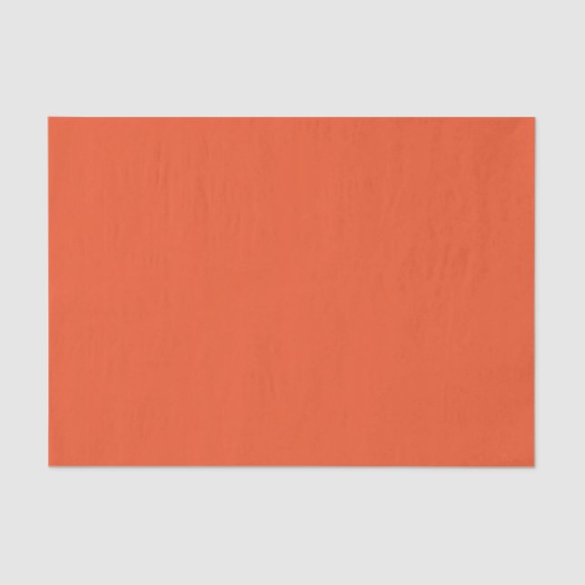 Trend-Farben - Flammenrot - Solid Roll Seidenpapier (Vorderseite)