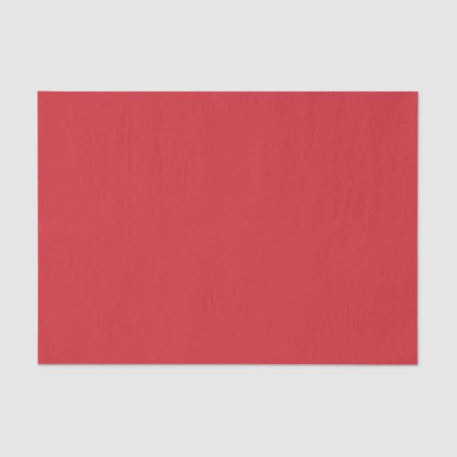 Trend-Farben - kräftige Rot-Farbe - Solid Seidenpapier (Vorderseite)