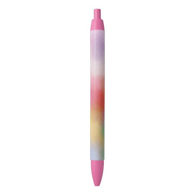 Trend Farben Modernes Template Elegantes Rosa Kugelschreiber (Vorderseite Vertikal)