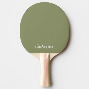 Trend-Farbenrost grünes Pingpongpaddel Tischtennis Schläger