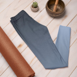 Trend Farbpulver Blue Ombre Leggings