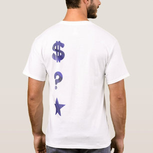 TREND für Abstrakten T - Shirt-Lavendel (RICH Back T-Shirt