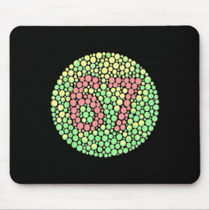 Trend Gen Z Alpha Six Seven 6 7 _7 Mousepad