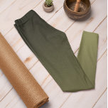 Trend im Herbst Farbe Olive Green Ombre Leggings<br><div class="desc">Stilvolle Olive Green Leggings aus unserer Farbsammlung Herbst & Winter 2023/24 Trend bieten zeitlosen Charme. Diese Ombre Cyan Leggings weisen einen Farbverlauf auf, der von dunkel oben bis hin zu heller/heller an den Beinen verblasst. Diese Olive Green Leggings sind eine großartige Möglichkeit, Ihrem Herbstschrank einen farbenfrohen Pop hinzuzufügen. Sie sind...</div>