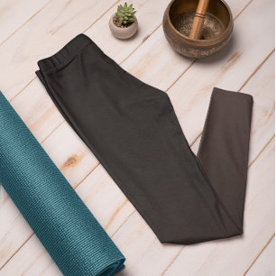 Trend im Herbst Farbkaffee Brown Ombre Leggings