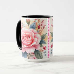 Trend Luxus-Rosa Rosen Schöne Kollektion Tasse