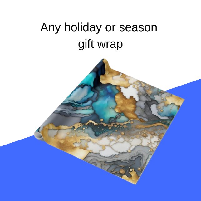 Trend mit Abstrakter Tinte Geschenkpapier (Von Creator hochgeladen)