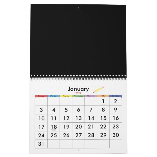 Trend Modische Herbstmode Frauen Trendige Königin  Kalender (Jan 2027)