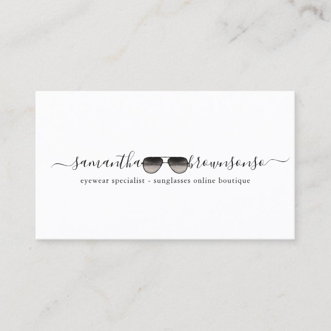 Trend Online Boutique Brille Brillen Visitenkarte (Vorderseite)