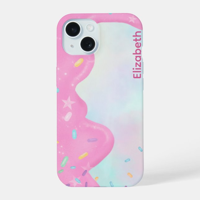 Trend Süßigkeit iPhone 15 Hülle (Rückseite)