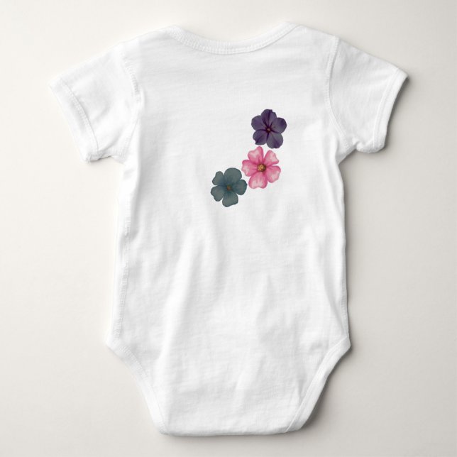 Trend-Warnung: Ihr neuer Blick Baby Strampler (Rückseite)