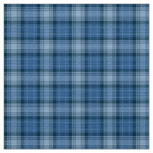 Trendblau Ireland Tartan karierter traditioneller  Stoff