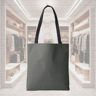 Trendfarbe - Dunkelwaldgraue Tote-Tasche Tasche