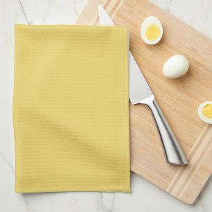 Trendfarbe Softgelb Küchenhandtuch Geschirrtuch