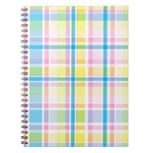 Trendfarbene, gelb-blaue Teermotive-Accessoires Notizblock