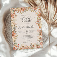 Trendfarbene Wildblumen Wiese Brautparty