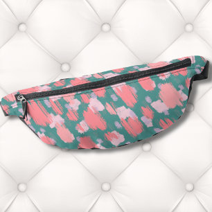 Trendfarbenes Abstraktes Muster Bauchtasche