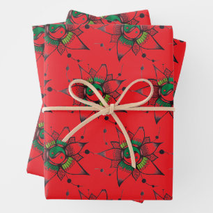 Trendig Einzigartig Geschenkpapier Set