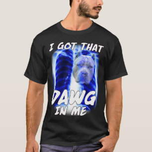 Trendig Ich Habe Den Hund In Mir Xray Pitbull Iron T-Shirt