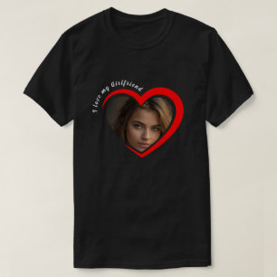 Trendig Ich Liebe Meine Freundin Rotes Herz Benutz T-Shirt