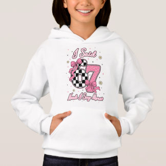 Trendige 67 Coquette-Schleifen Leopard & Karo Hoodie