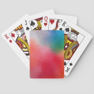 Trendige Abstrakte Elegante Moderne Vorlage Spielkarten