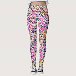 Trendige Abstrakte Kunst - Farben Wasserfarben Leggings