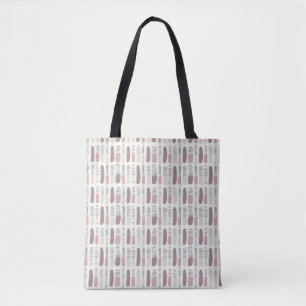 Trendige Abstrakte Pattern Tote Bag 🌸 ✨ Tasche