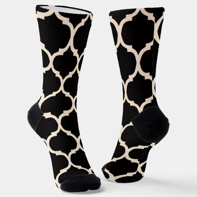 Trendige bunte gemusterte Socken (Gewinkelt)