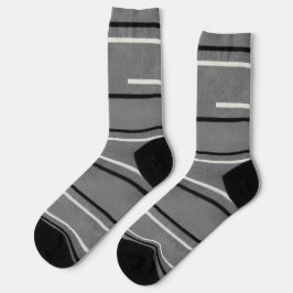 Trendige bunte gemusterte Socken