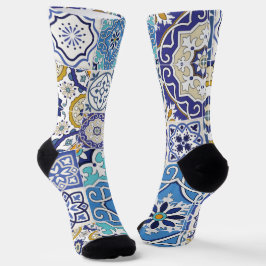 Trendige bunte gemusterte Socken