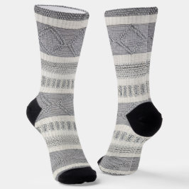 Trendige bunte gemusterte Socken