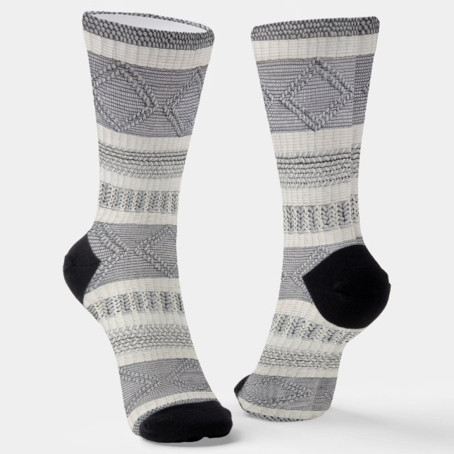 Trendige bunte gemusterte Socken (Gewinkelt)