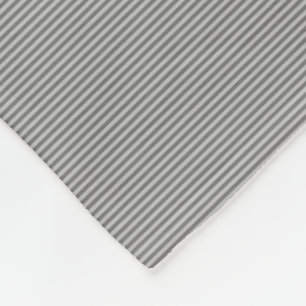 Trendige Elegante Moderne Vorlage Graue Streifen g Fleecedecke