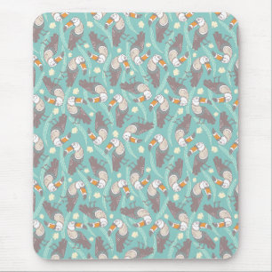 Trendige exotische Tukane Damen Tank Top Mousepad