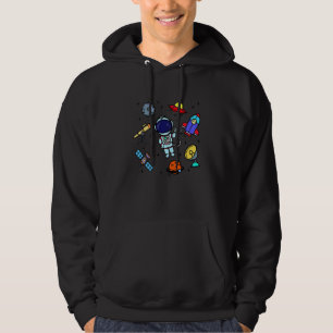 Trendige Flugzeuge Kinder Planeten Kids Jugendlich Hoodie