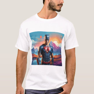 Trendige Helden: Superhelden treffen auf Stil T-Shirt