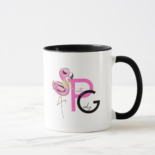 Trendige Hübsche Girly Fashion Dekoration Geschenk Tasse (Rechts)